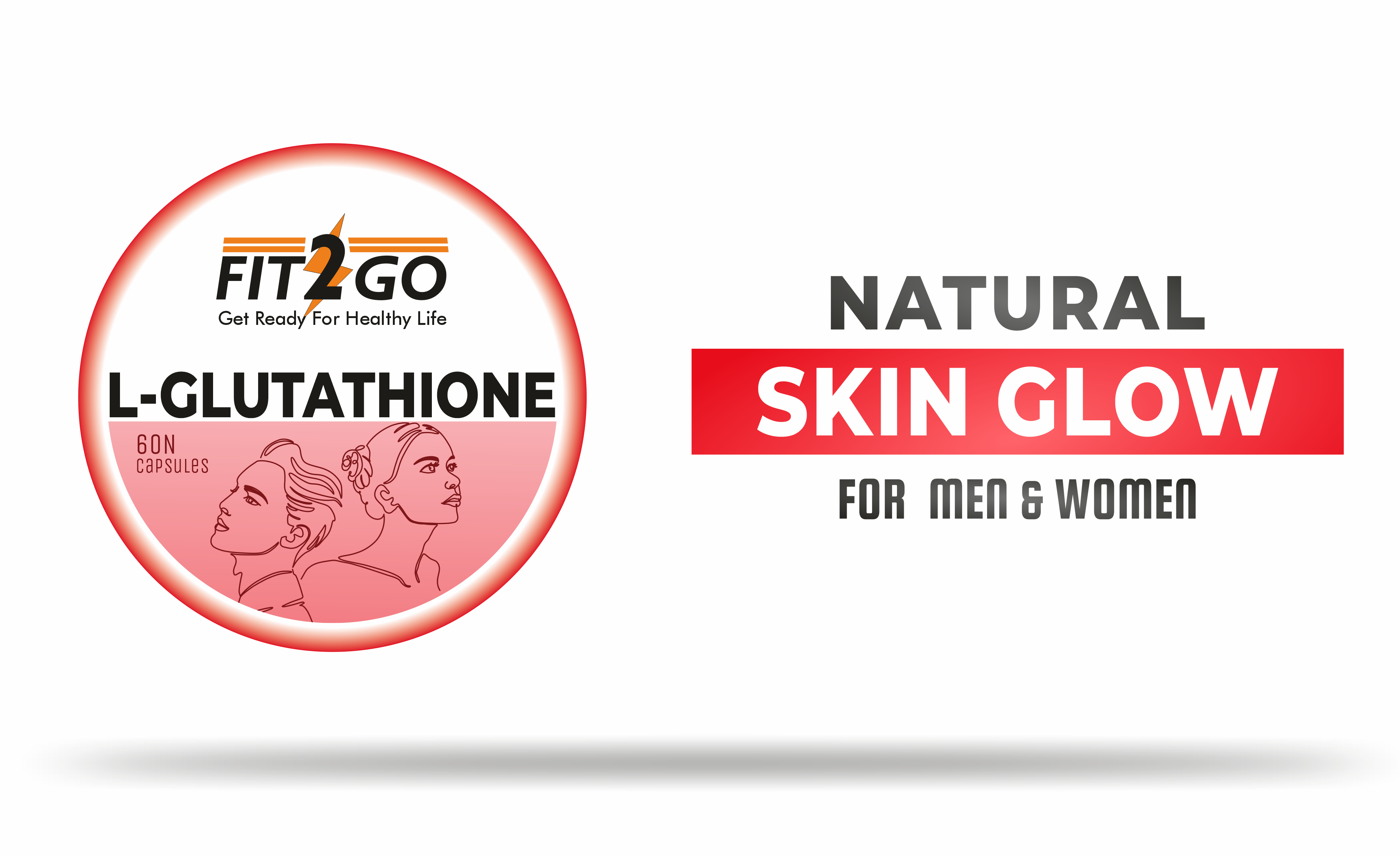 Fit2go L glutathione capsules image 1