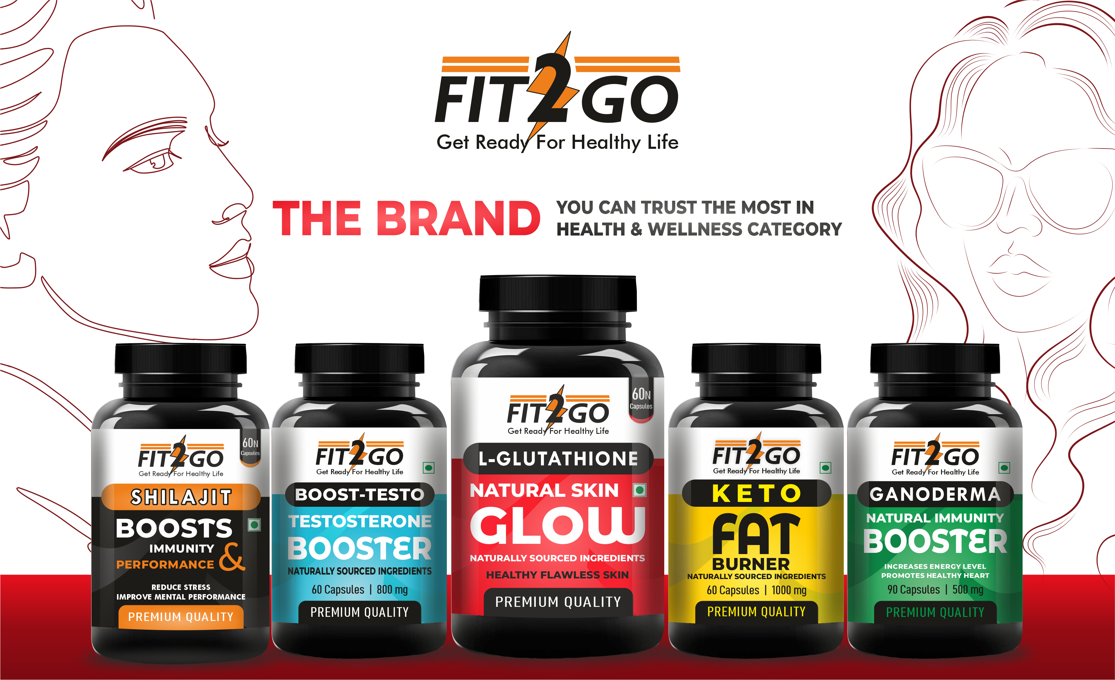 Fit2go L glutathione capsules image 6